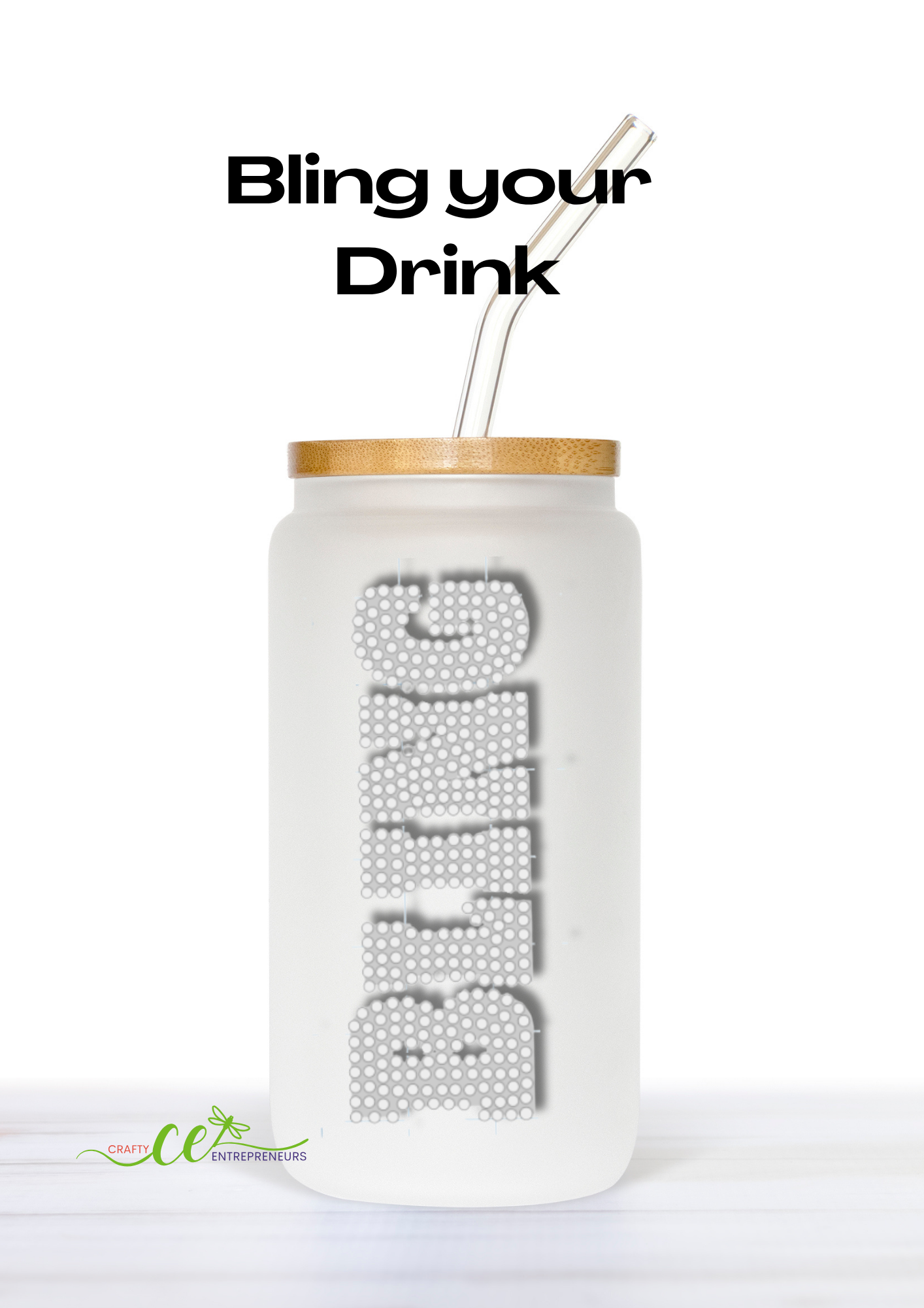 Bling Rhinestone SVG Template (FREE)