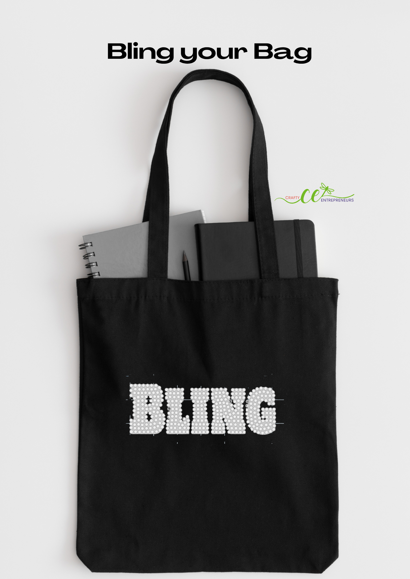 Bling Rhinestone SVG Template (FREE)