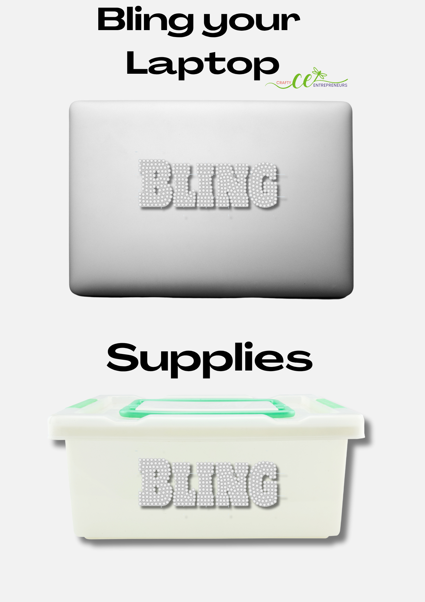 Bling Rhinestone SVG Template (FREE)
