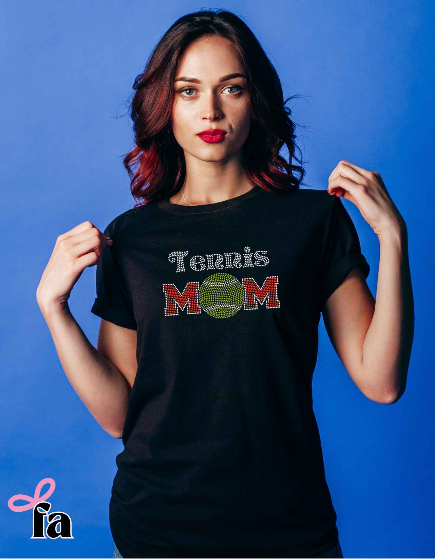 Tennis Mom Rhinestone T-Shirt