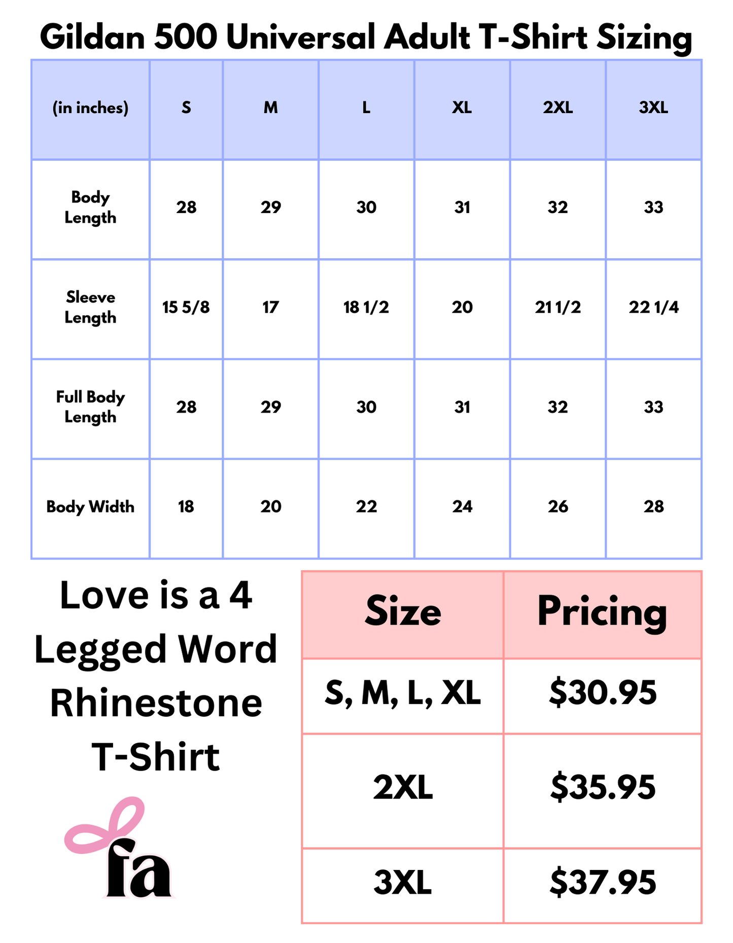 Love is a Four Legged Word Rhinestone T-Shirt