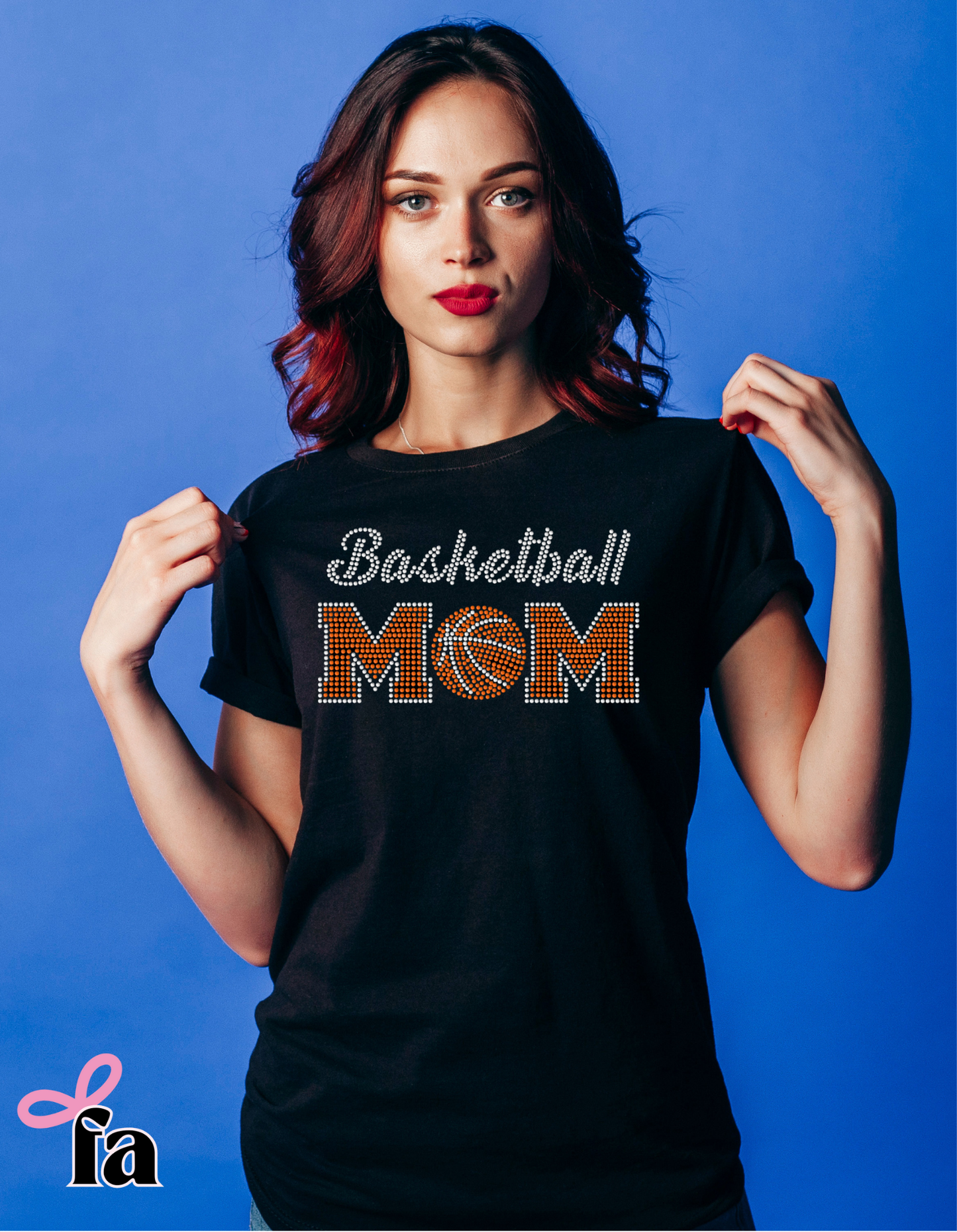 Basketball Mom Rhinestone T-Shirt